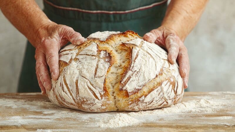 Ambachtelijk brood bakken